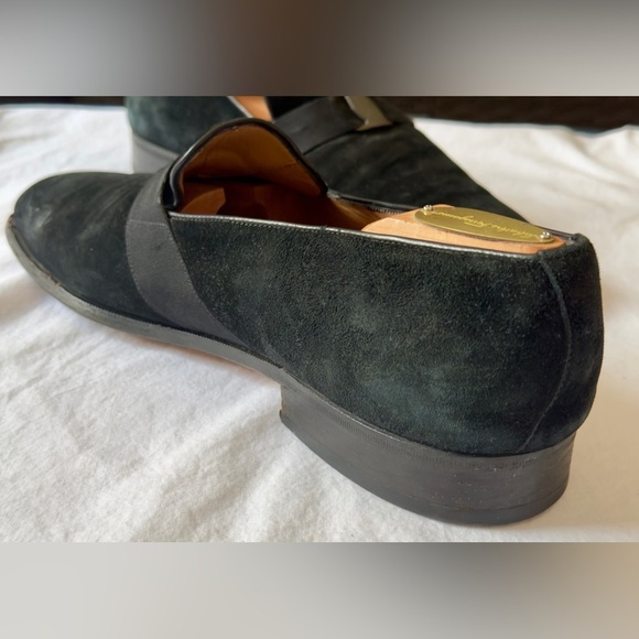 SALVATORE FERRAGAMO Velvet Dress Loafer main image 4
